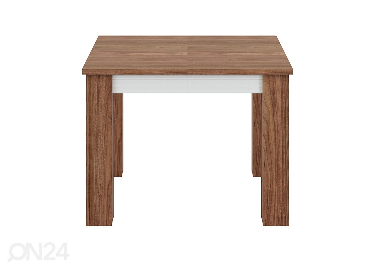 Pikendatav söögilaud 77x101/141/181cm suurendatud