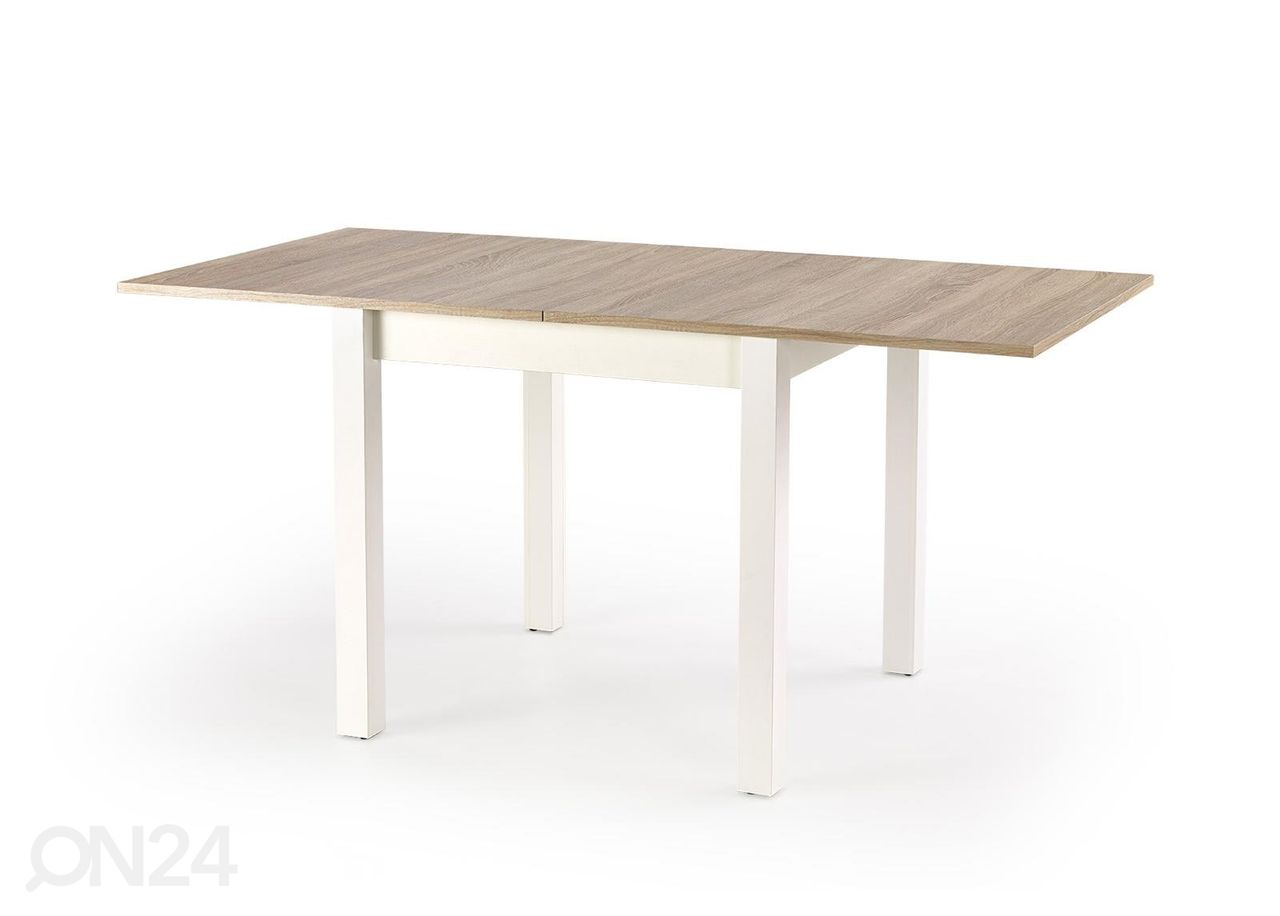 Pikendatav söögilaud 80/160x80 cm suurendatud