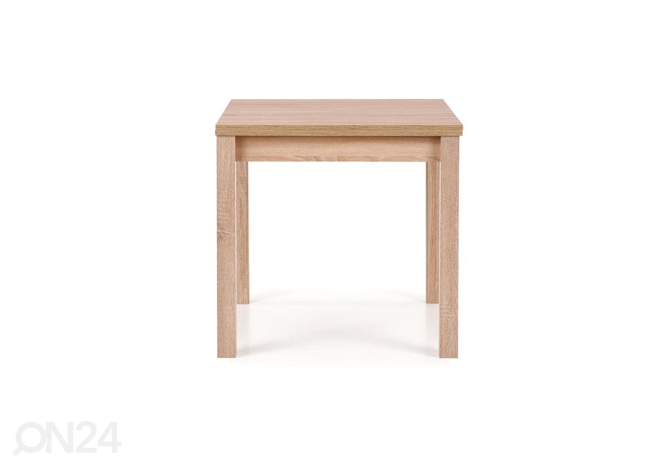Pikendatav söögilaud 80/160x80 cm suurendatud