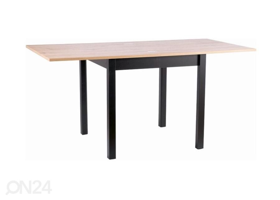 Pikendatav söögilaud 80-160x80 cm suurendatud