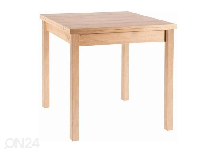 Pikendatav söögilaud 80-160x80 cm suurendatud