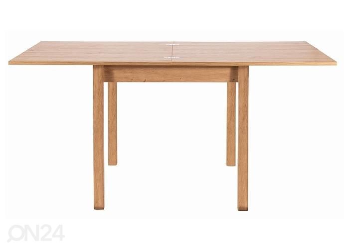 Pikendatav söögilaud 80-160x80 cm suurendatud