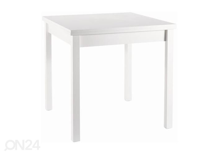 Pikendatav söögilaud 80-160x80 cm suurendatud
