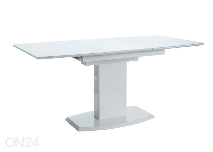 Pikendatav söögilaud 80x120-160 cm suurendatud