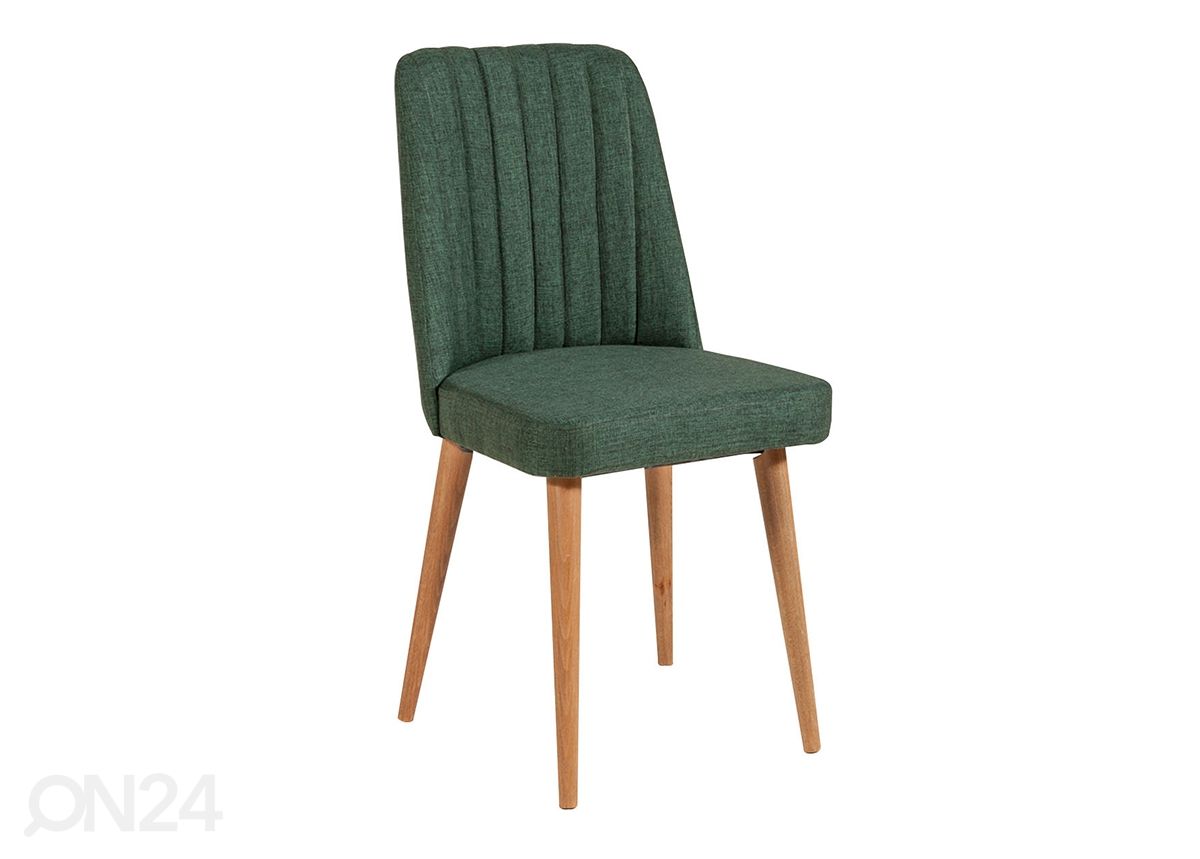 Pikendatav söögilaud 80x130-165 cm + 2 tooli+2 pinki suurendatud