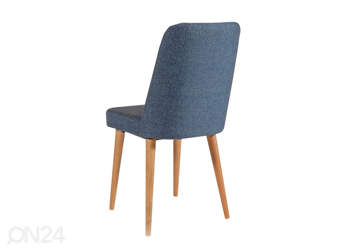 Pikendatav söögilaud 80x130-165 cm + 2 tooli+2 pinki suurendatud