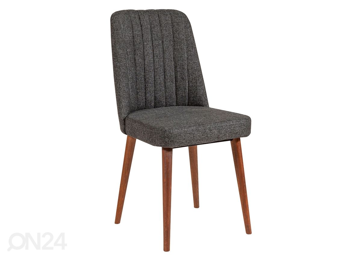 Pikendatav söögilaud 80x130-165 cm + 2 tooli+2 pinki suurendatud