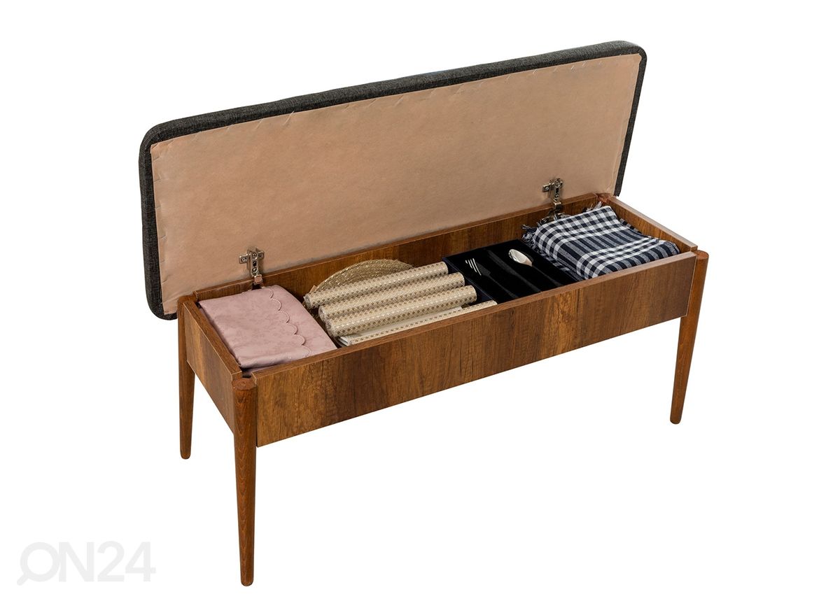 Pikendatav söögilaud 80x130-165 cm + 2 tooli+2 pinki suurendatud