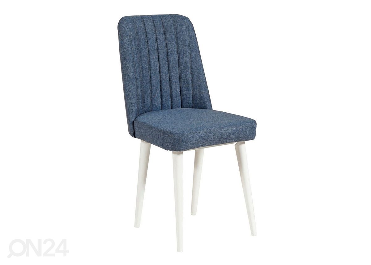 Pikendatav söögilaud 80x130-165 cm + 2 tooli+2 pinki suurendatud