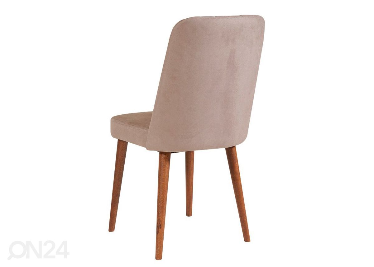 Pikendatav söögilaud 80x130-165 cm + 2 tooli+2 pinki suurendatud