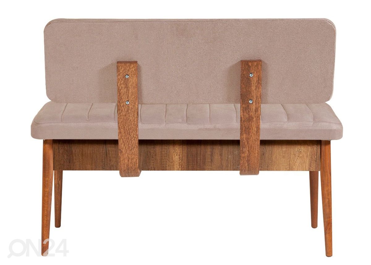 Pikendatav söögilaud 80x130-165 cm + 2 tooli+2 pinki suurendatud