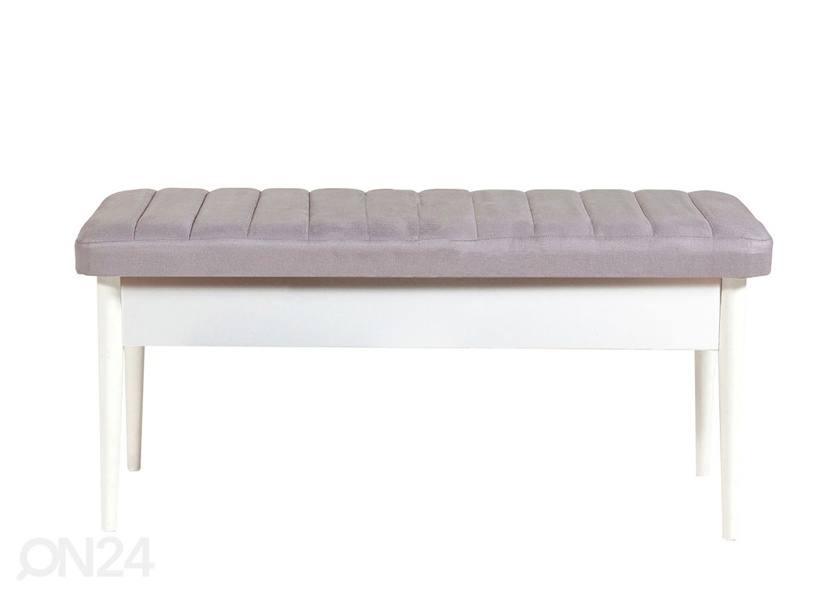 Pikendatav söögilaud 80x130-165 cm + 2 tooli+2 pinki suurendatud