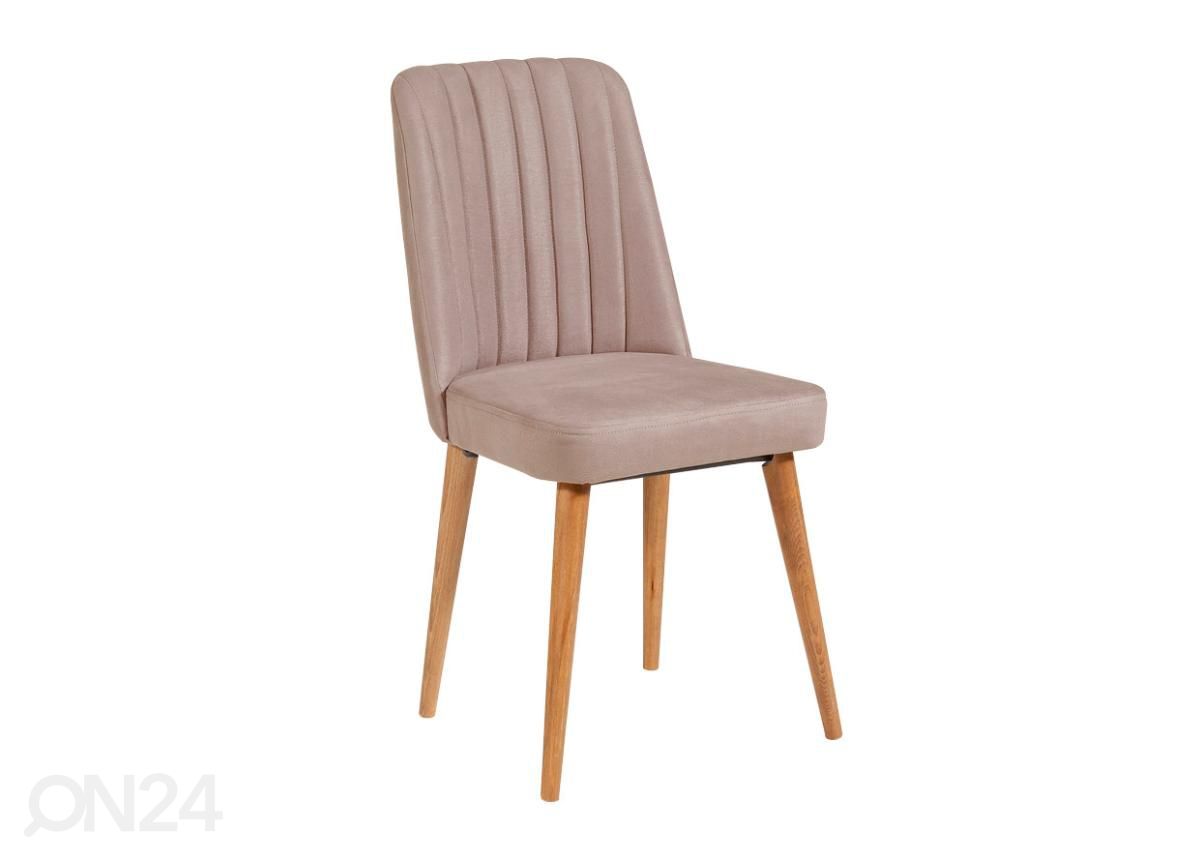 Pikendatav söögilaud 80x130-165 cm + 2 tooli+2 pinki suurendatud