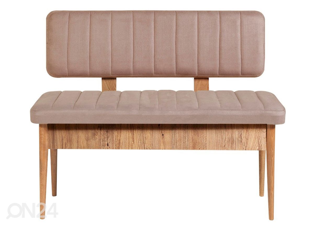 Pikendatav söögilaud 80x130-165 cm + 2 tooli+2 pinki suurendatud