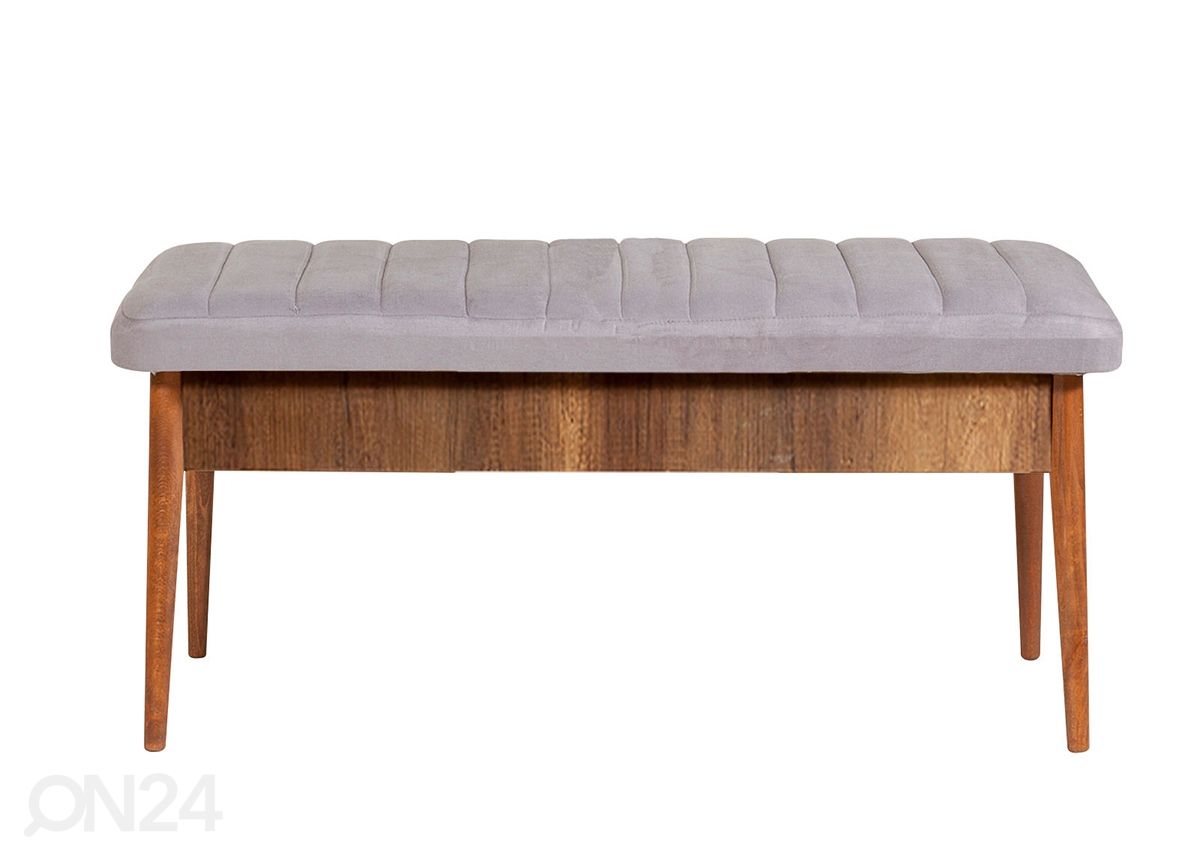 Pikendatav söögilaud 80x130-165 cm + 2 tooli+2 pinki suurendatud