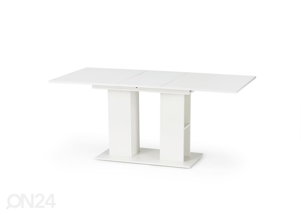 Pikendatav söögilaud 80x130-170 cm suurendatud
