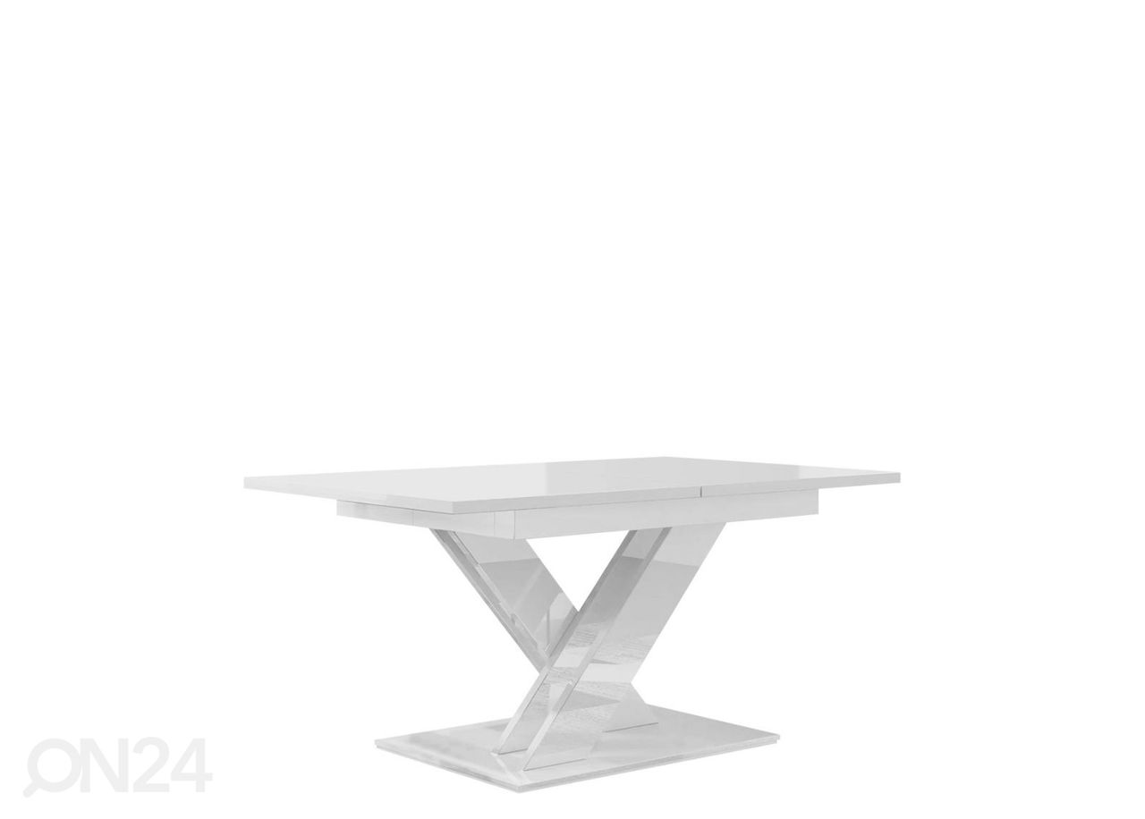 Pikendatav söögilaud 80x140-180 cm suurendatud