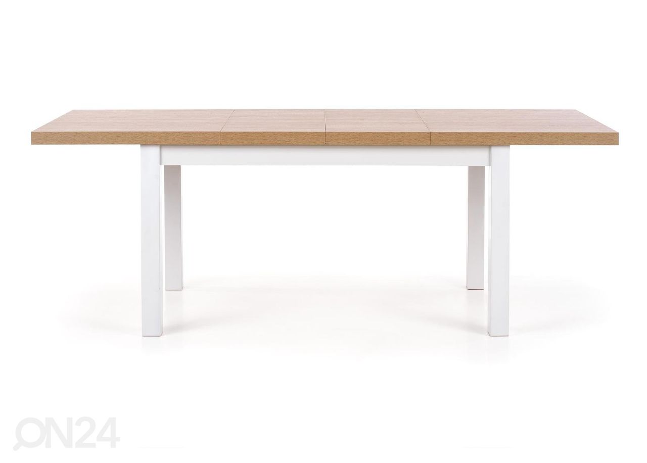 Pikendatav söögilaud 80x140-220 cm suurendatud