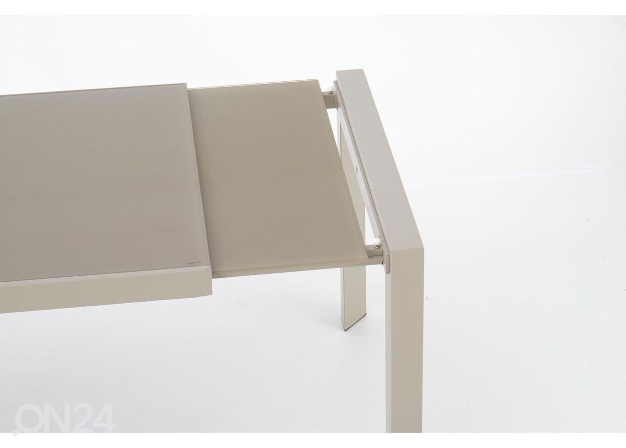 Pikendatav söögilaud 82x122-182 cm suurendatud
