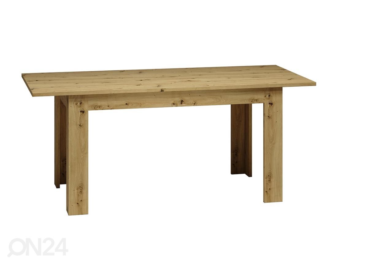 Pikendatav söögilaud 82x140-180 cm suurendatud