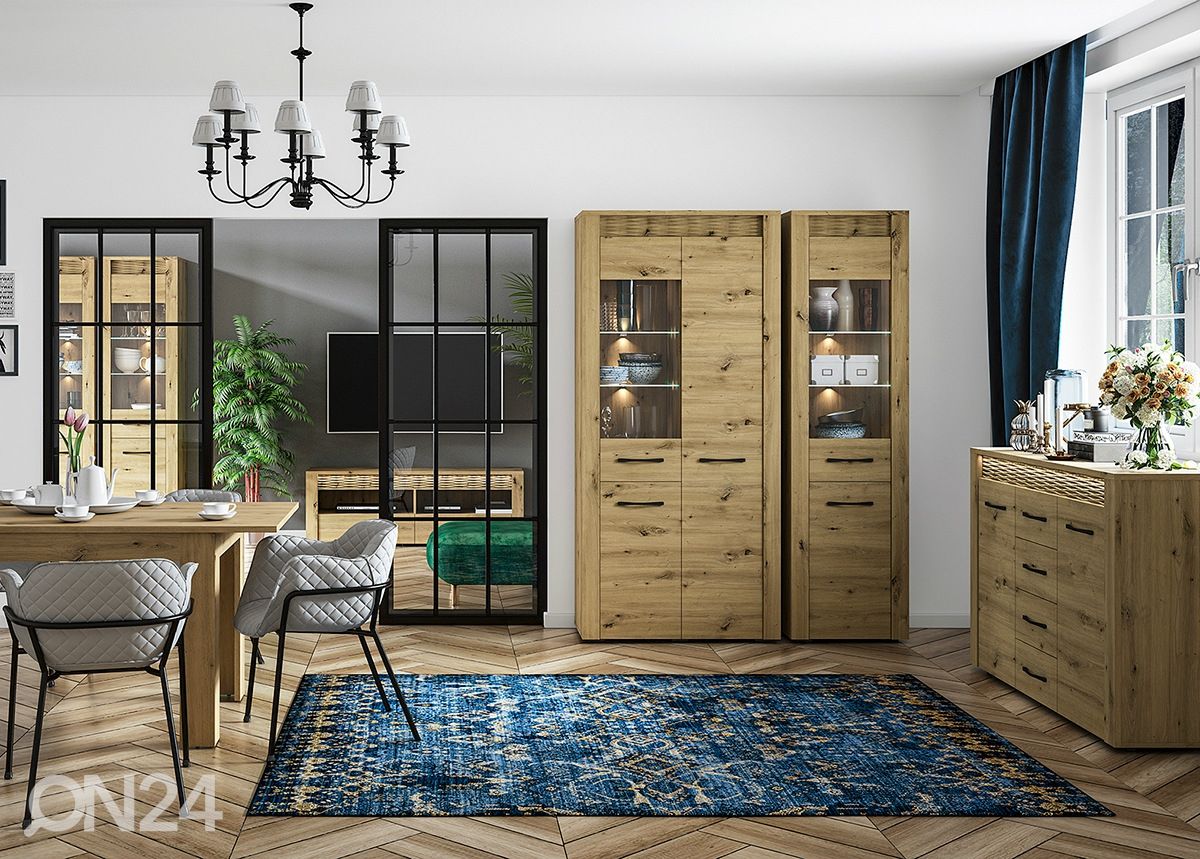 Pikendatav söögilaud 82x140-180 cm suurendatud
