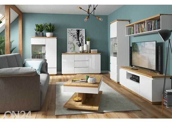 Pikendatav söögilaud 90x160-200 cm suurendatud