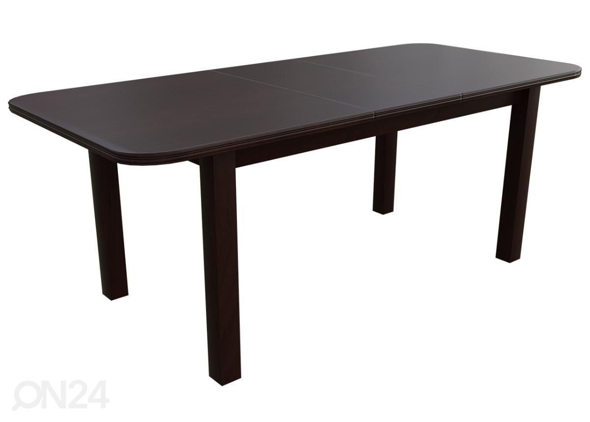 Pikendatav söögilaud 90x160-200 cm + 6 tooli suurendatud