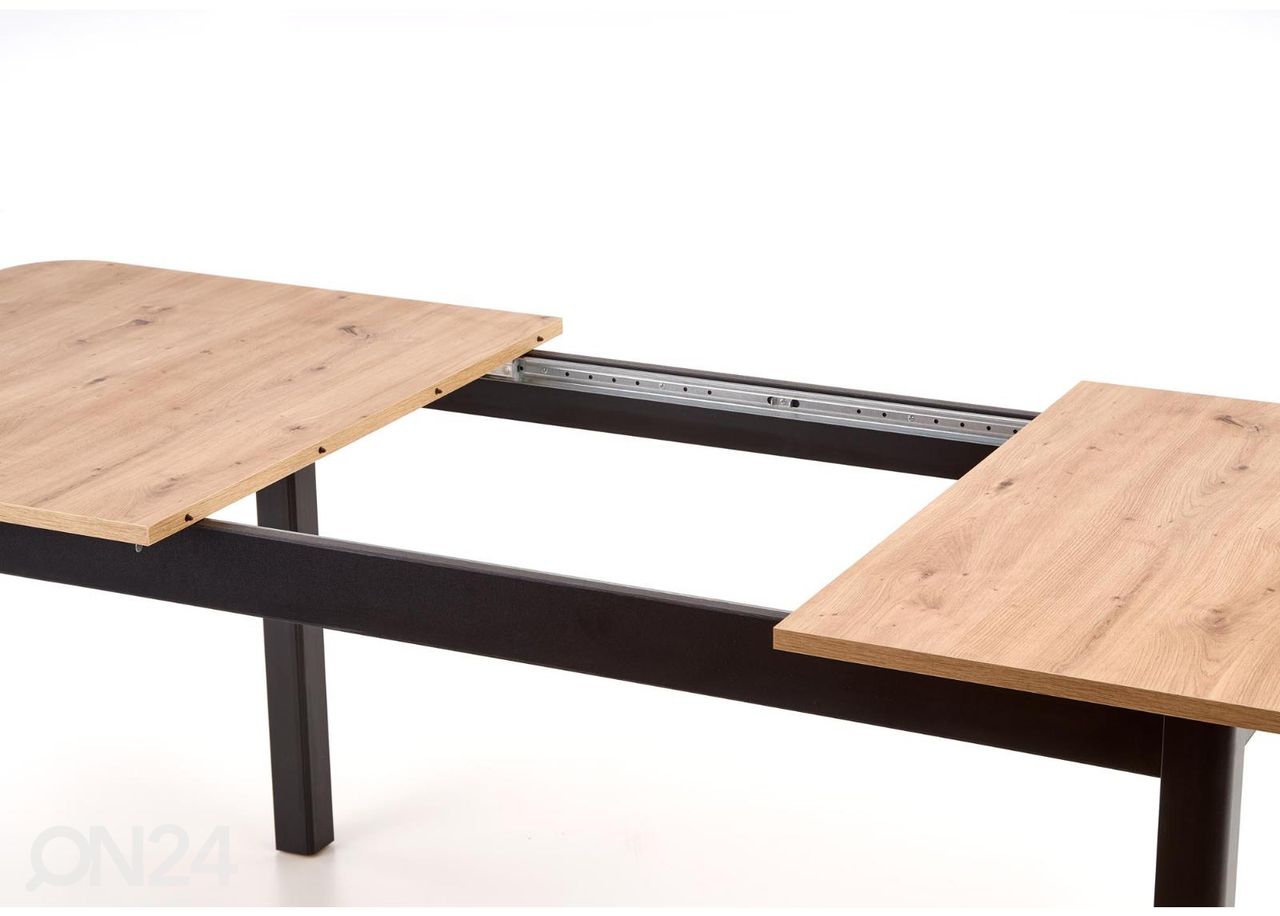 Pikendatav söögilaud 90x160/228 cm suurendatud