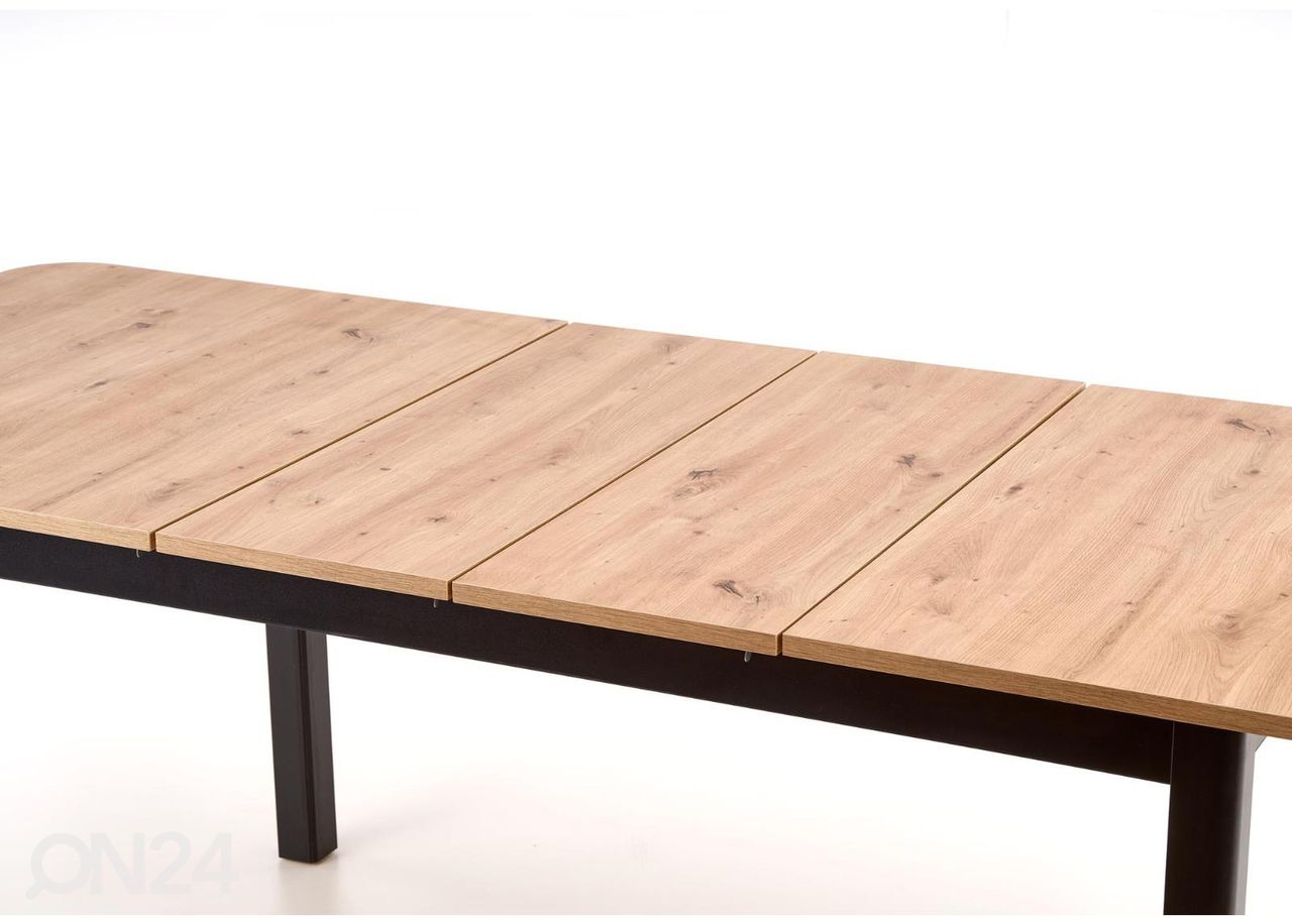 Pikendatav söögilaud 90x160/228 cm suurendatud