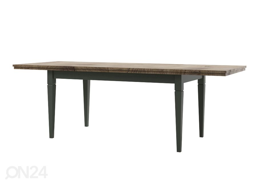 Pikendatav söögilaud 90x160-240 cm suurendatud