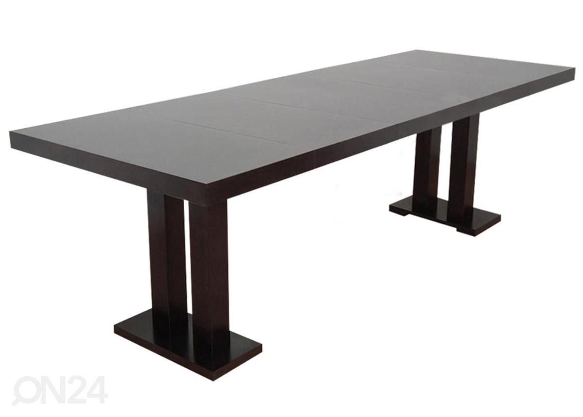 Pikendatav söögilaud 90x90-240 cm+ 4 tooli suurendatud