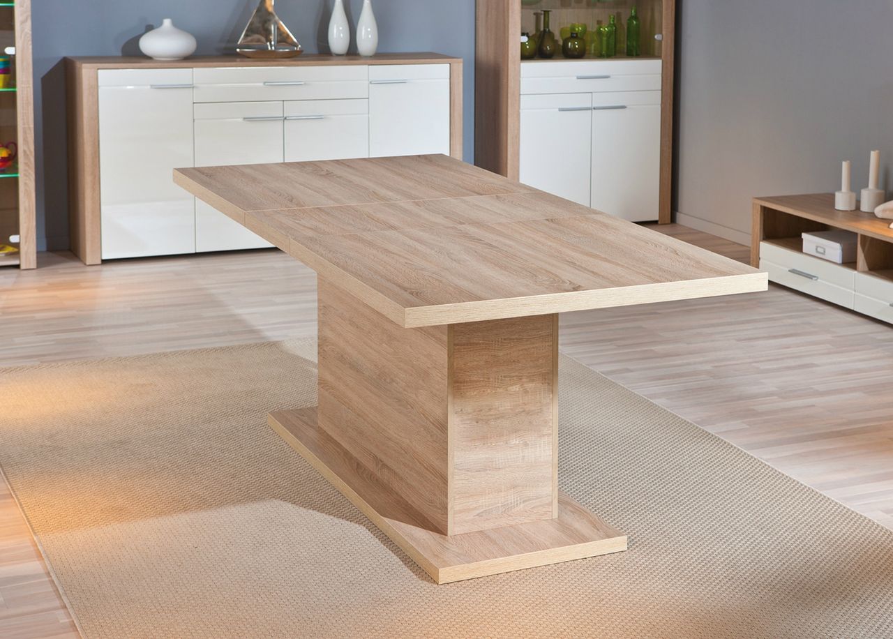 Pikendatav söögilaud Absoluto 160-200x90 cm suurendatud