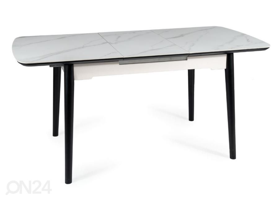 Pikendatav söögilaud Apollo 120-160x80 cm suurendatud