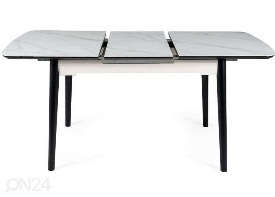 Pikendatav söögilaud Apollo 120-160x80 cm suurendatud