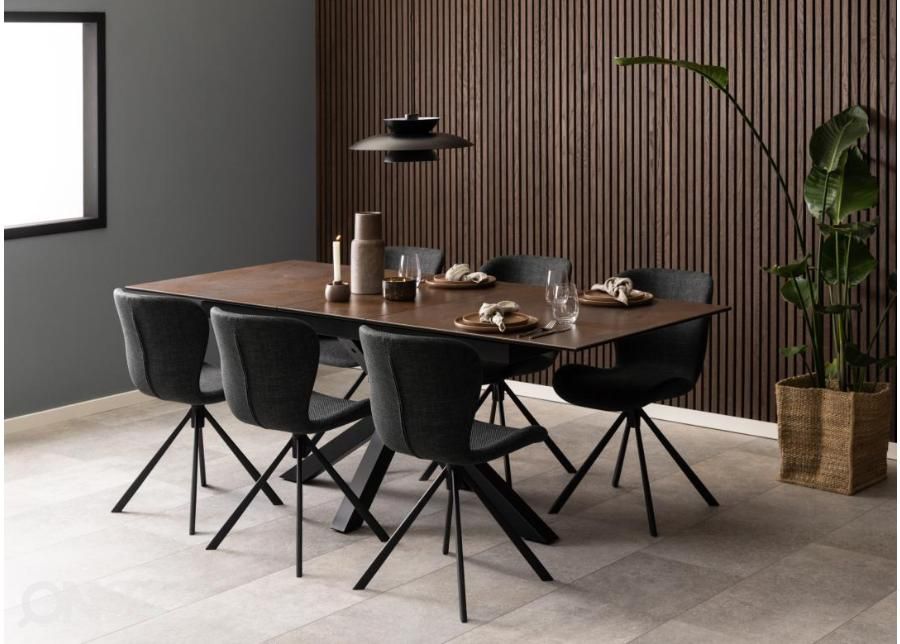 Pikendatav söögilaud Beira 90x168/210 cm suurendatud