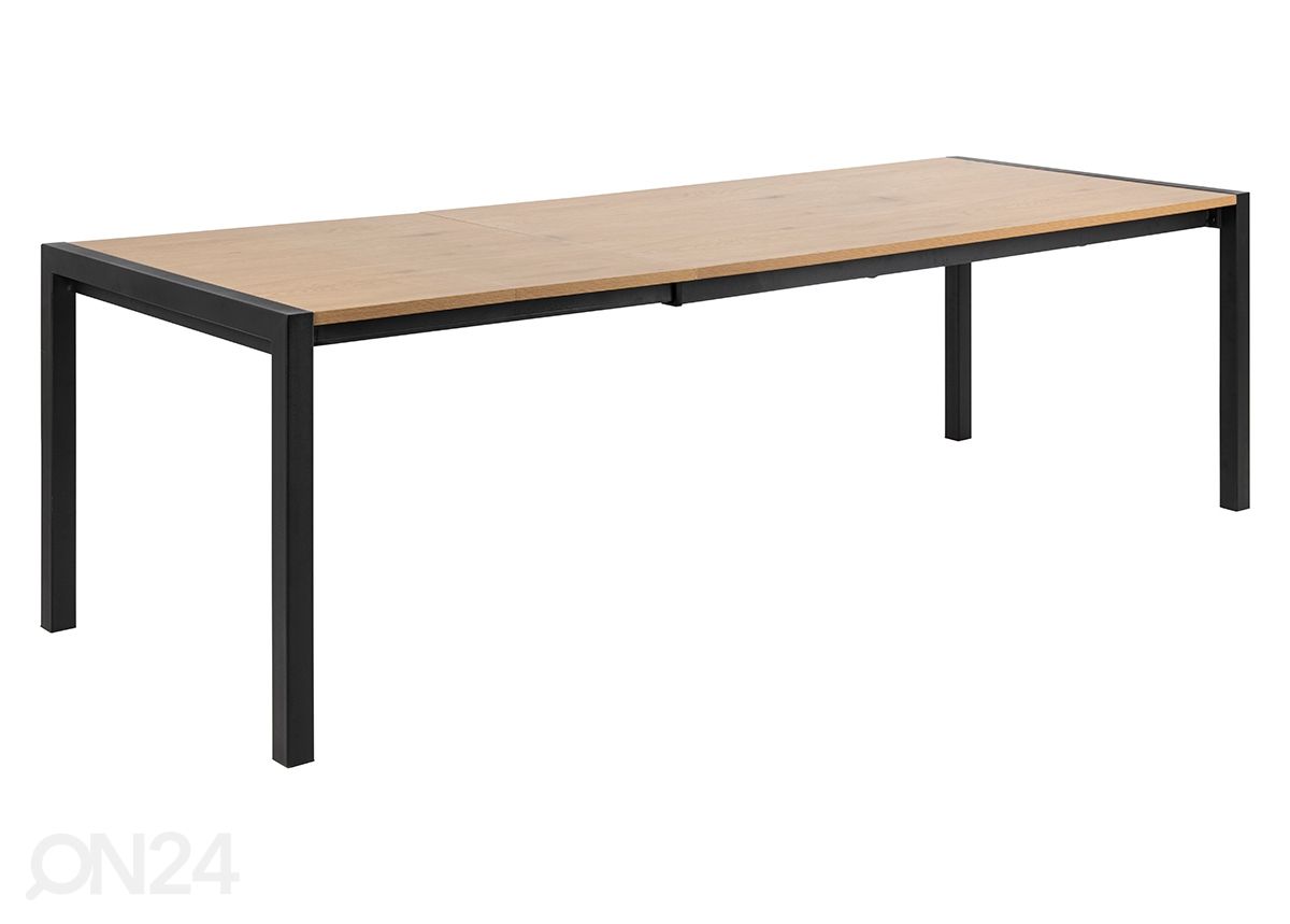 Pikendatav söögilaud Bicca 170/210/250x90 cm suurendatud