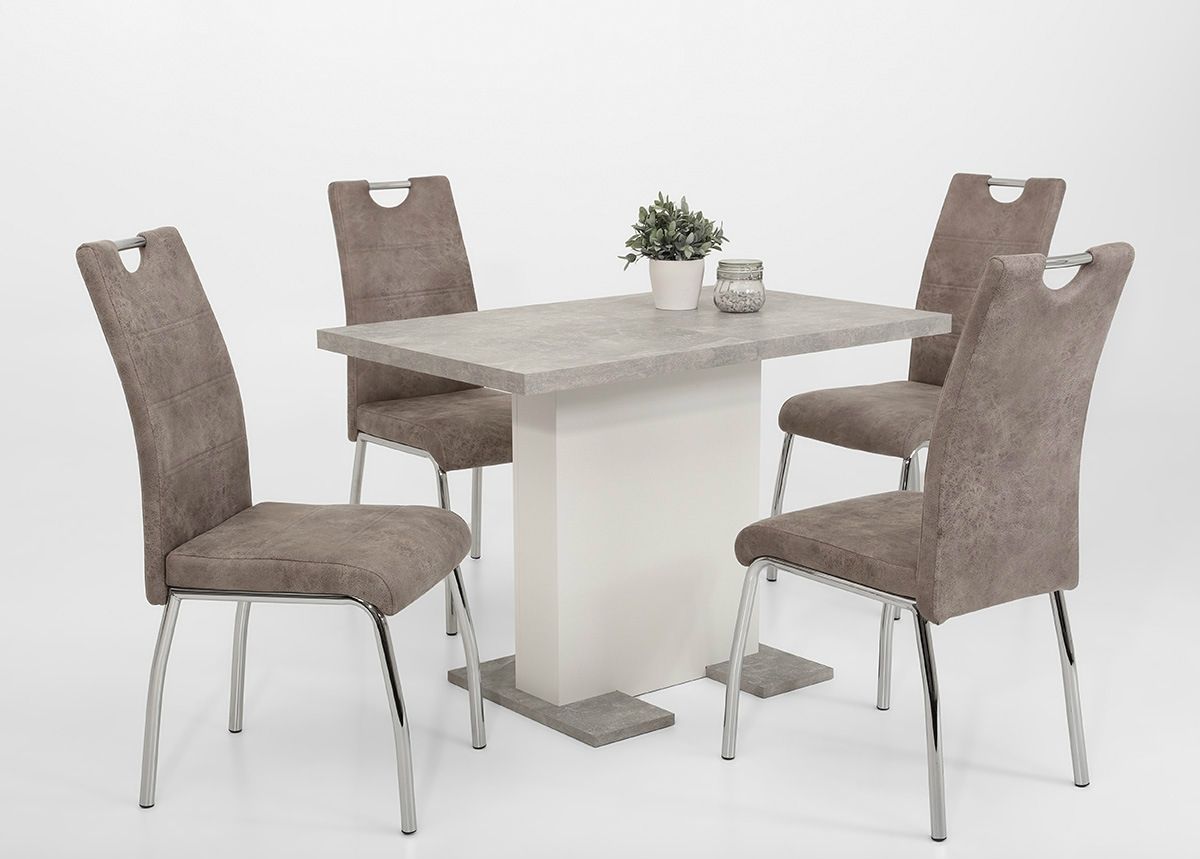 Pikendatav söögilaud Britt 70x110/150 cm suurendatud