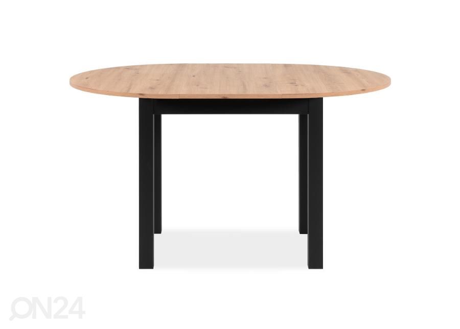 Pikendatav söögilaud Coburg 100/140x100 cm suurendatud