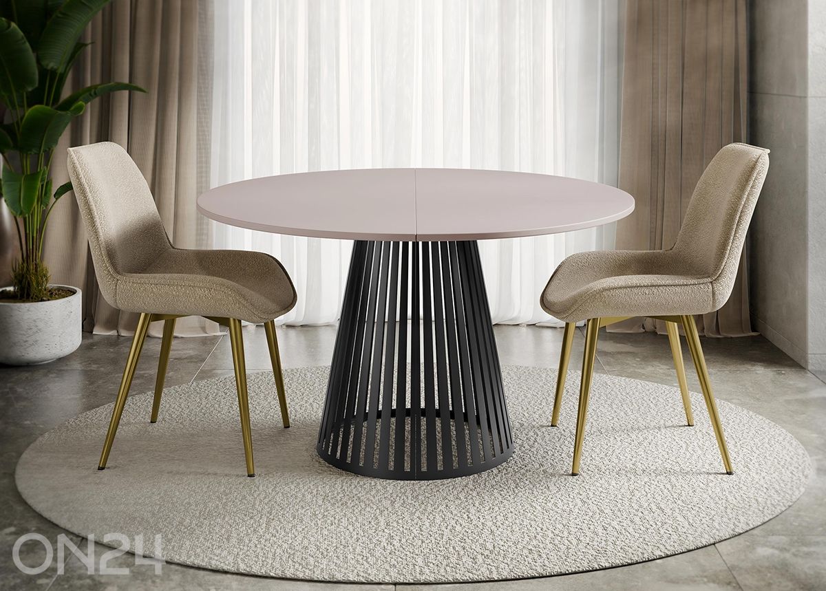 Pikendatav söögilaud Cone 100x100/176 cm suurendatud