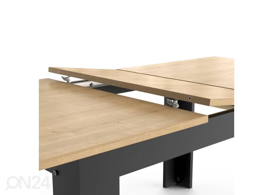 Pikendatav söögilaud Craft 160/200x90 cm suurendatud