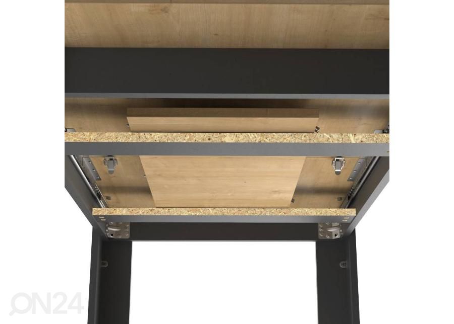 Pikendatav söögilaud Craft 160/200x90 cm suurendatud
