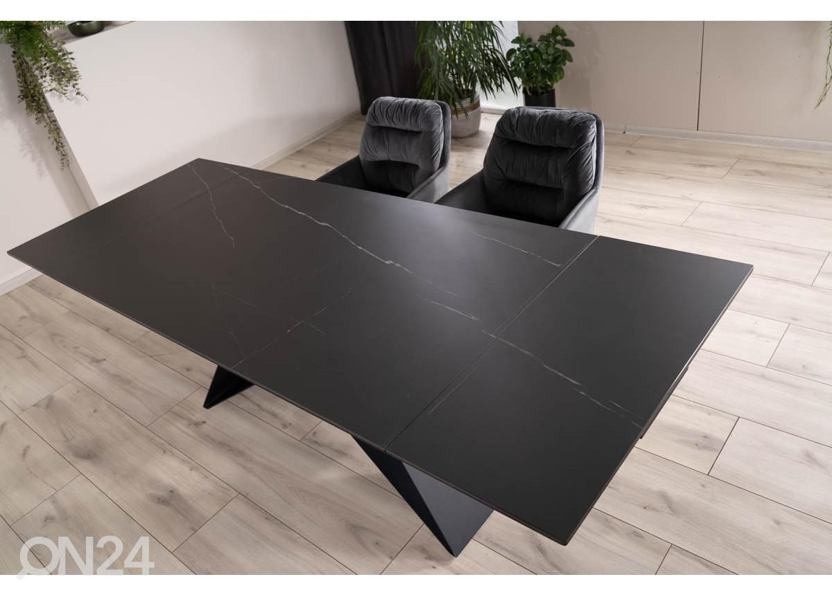 Pikendatav söögilaud Dali 160-240x90 cm suurendatud