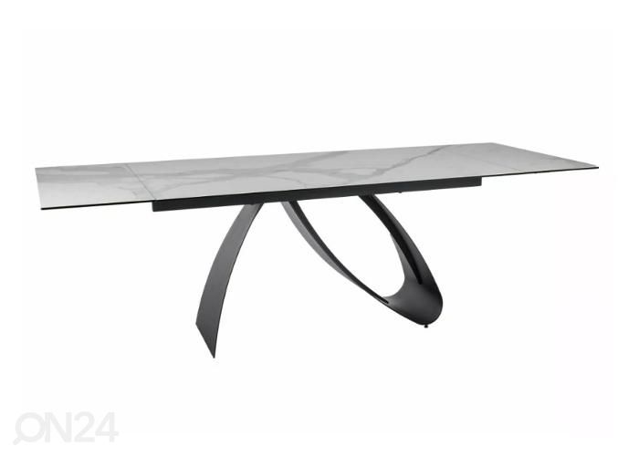 Pikendatav söögilaud Dune 160-240x90 cm suurendatud