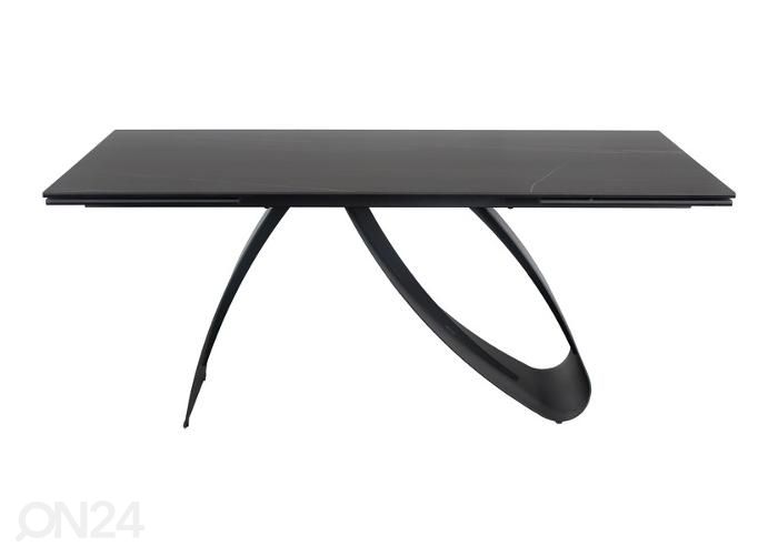 Pikendatav söögilaud Dune 160-240x90 cm suurendatud