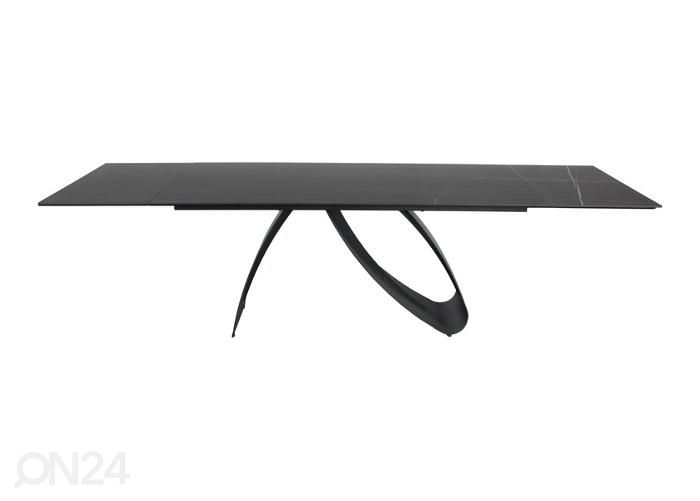 Pikendatav söögilaud Dune 160-240x90 cm suurendatud