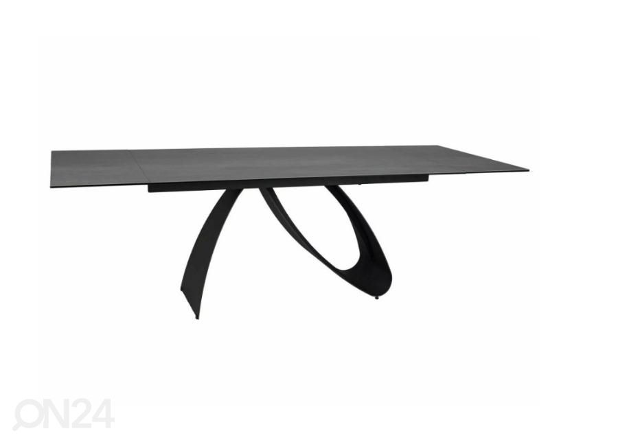 Pikendatav söögilaud Dune 160-240x90 cm suurendatud