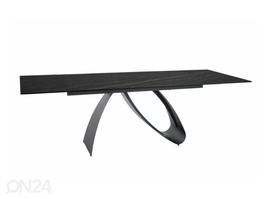 Pikendatav söögilaud Dune 160-240x90 cm suurendatud