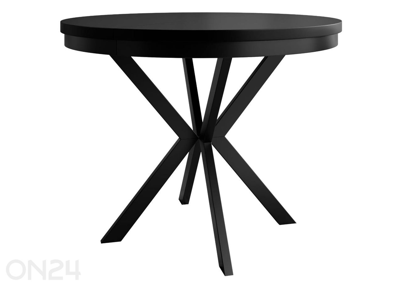 Pikendatav söögilaud Edder 90x90/166 cm suurendatud