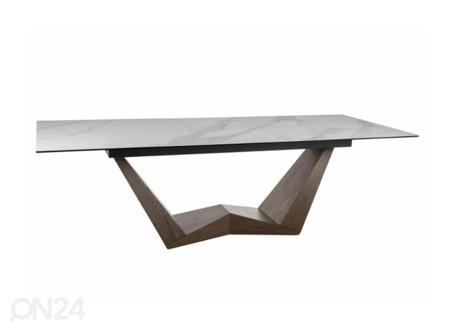Pikendatav söögilaud Ferruccio 200-250x98 cm suurendatud