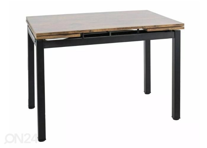 Pikendatav söögilaud Gdansk 110-170x74 cm suurendatud